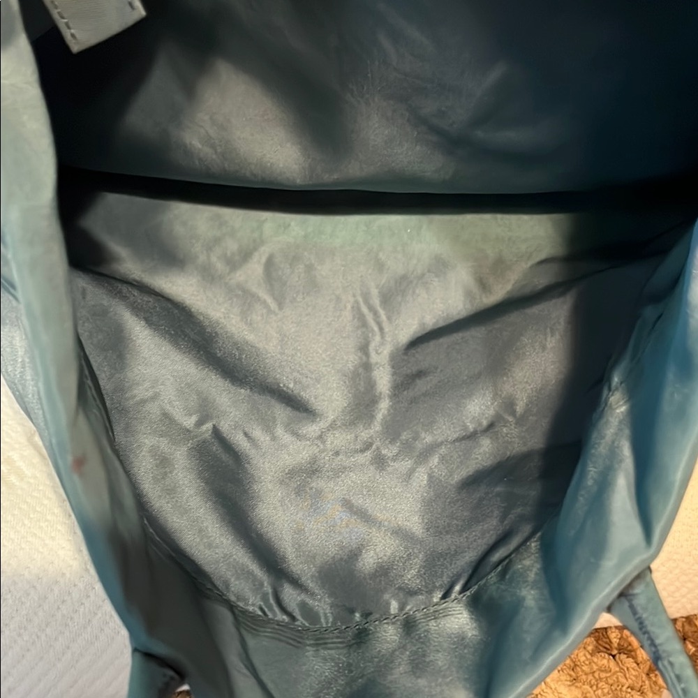 Flawed Prada Tessuto City Nylon Tote Bag Sophisticated Design Iridescent accents - Picture 9 of 17
